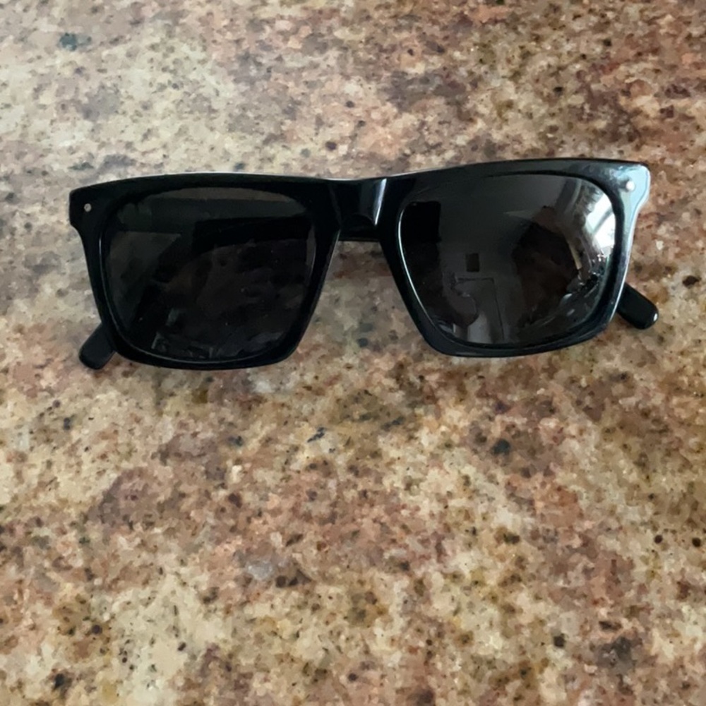 Watson Stylish Black tint of green on bottom 9FIVE frame Sunglasses